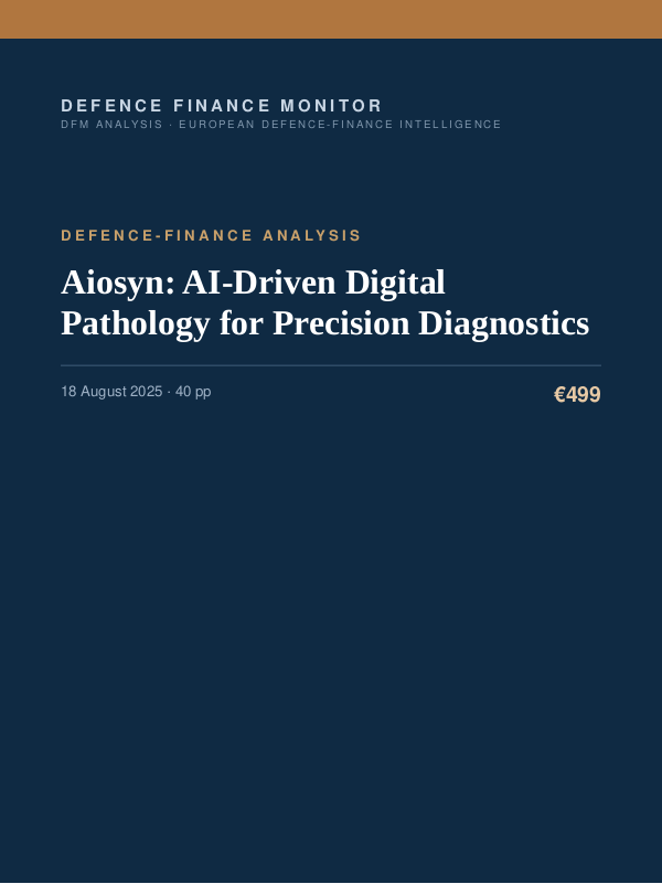Cover of Aiosyn: AI-Driven Digital Pathology for Precision Diagnostics