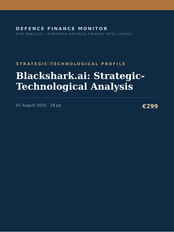 Cover of Blackshark.ai: Strategic-Technological Analysis