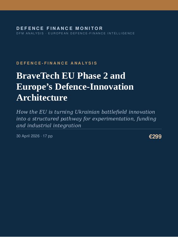 Cover of BraveTech EU Phase 2 and Europe’s Defence-Innovation Architecture