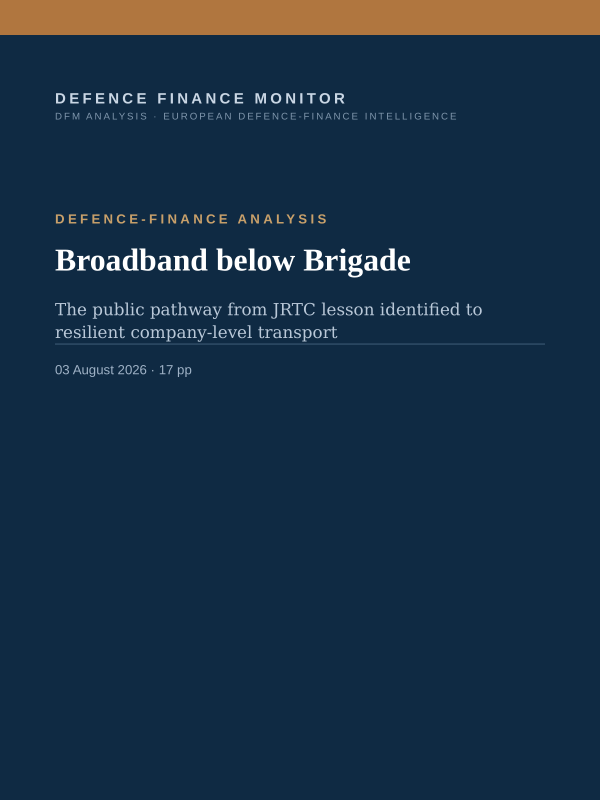 Cover of Broadband below Brigade