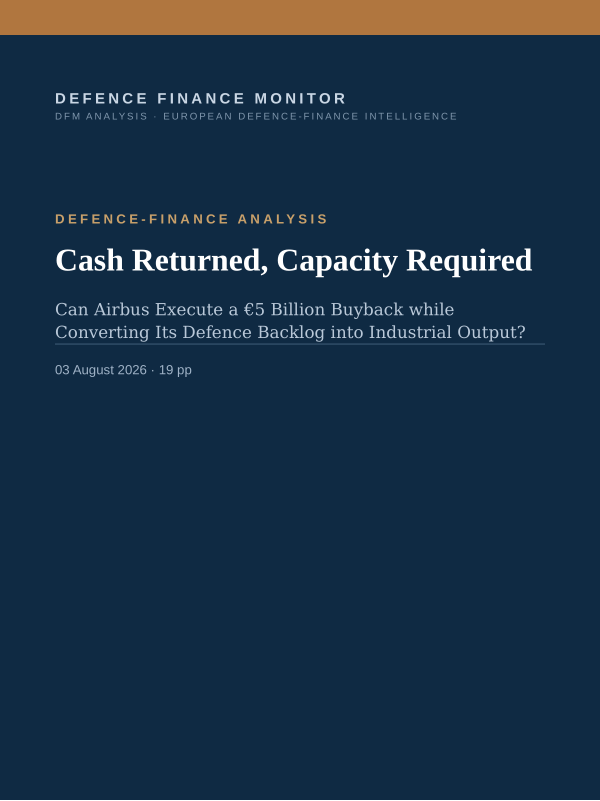 Cover of Cash Returned, Capacity Required
