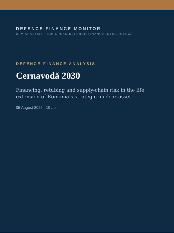 Cover of the report Cernavodă 2030