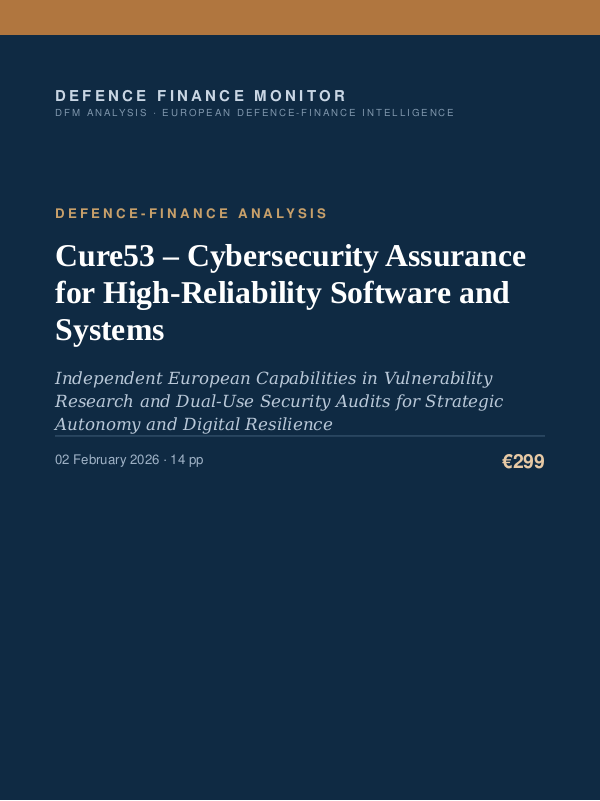 Cover of Cure53 – Cybersecurity Assurance for High-Reliability Software and Systems