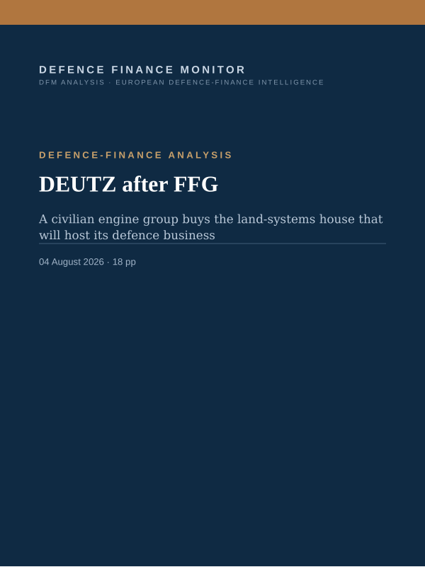 Cover of DEUTZ after FFG