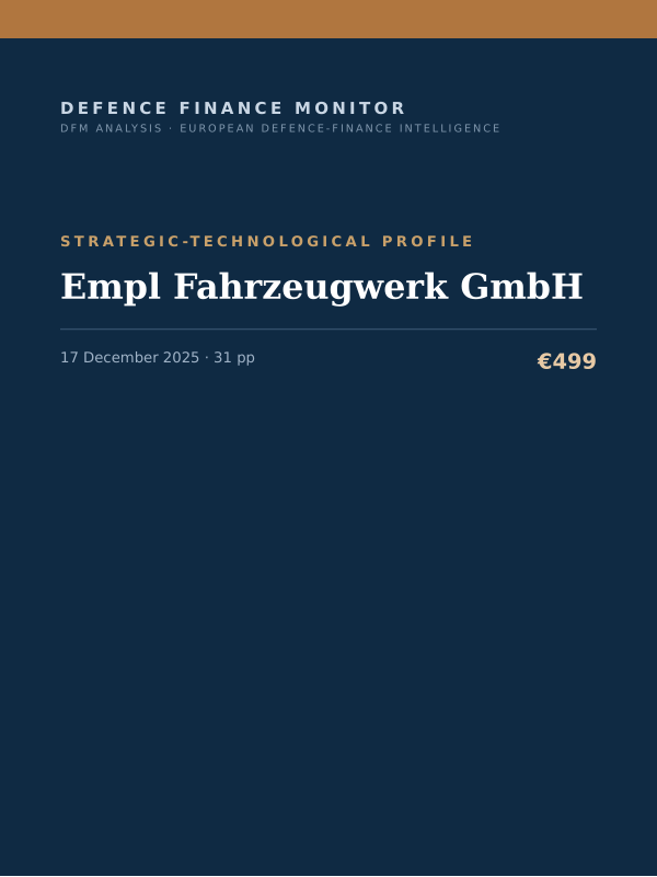 Cover of Empl Fahrzeugwerk GmbH