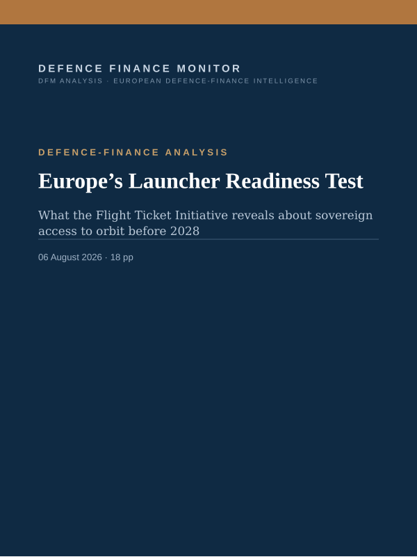 Cover of Europe’s Launcher Readiness Test