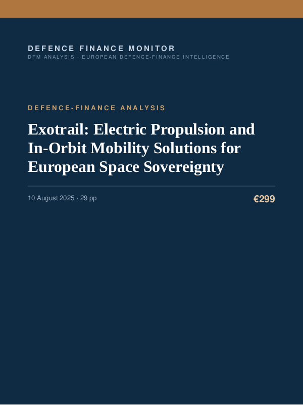 Cover of Exotrail: Electric Propulsion and In-Orbit Mobility Solutions for European Space Sovereignty