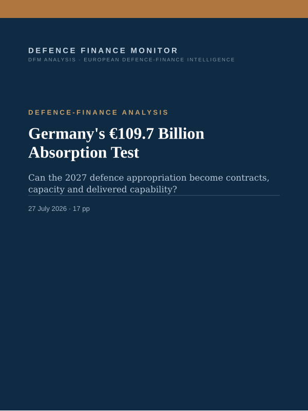 Cover of Germany's €109.7 Billion Absorption Test
