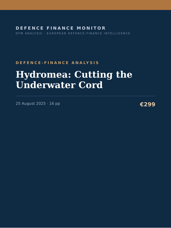Cover of Hydromea: Cutting the Underwater Cord