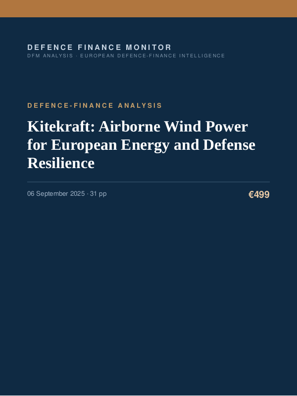 Cover of Kitekraft: Airborne Wind Power for European Energy and Defense Resilience