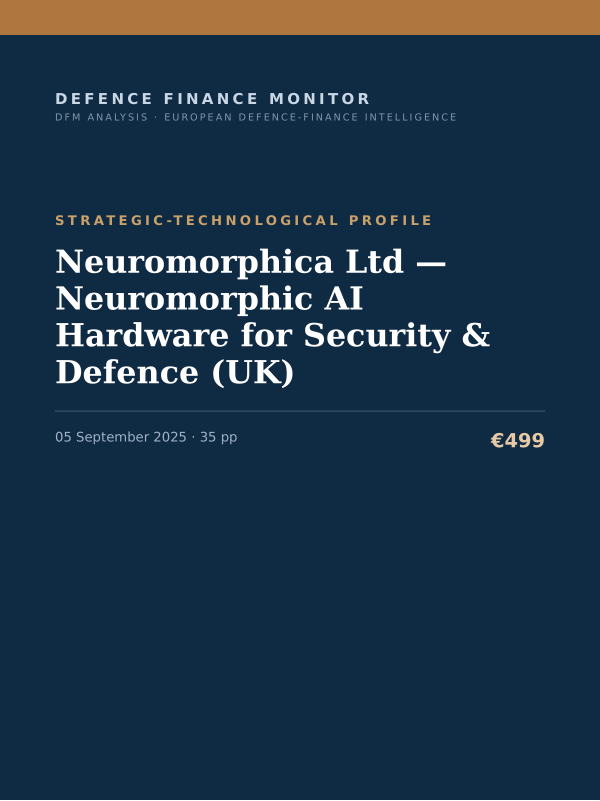 Cover of Neuromorphica Ltd — Neuromorphic AI Hardware for Security & Defence (UK)