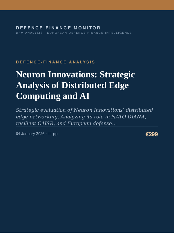 Cover of Neuron Innovations: Strategic Analysis of Distributed Edge Computing and AI