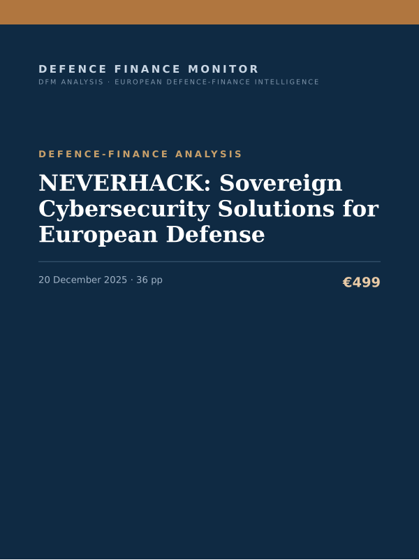 Cover of NEVERHACK: Sovereign Cybersecurity Solutions for European Defense