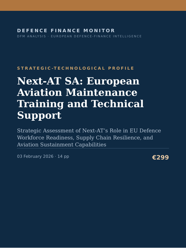 Cover of Next-AT SA: European Aviation Maintenance Training and Technical Support