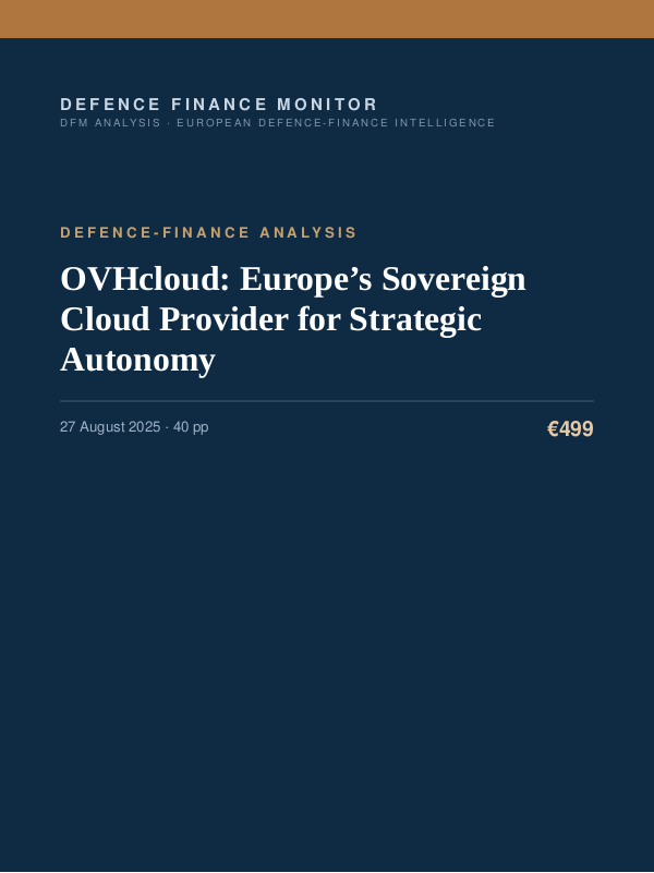 Cover of OVHcloud: Europe’s Sovereign Cloud Provider for Strategic Autonomy