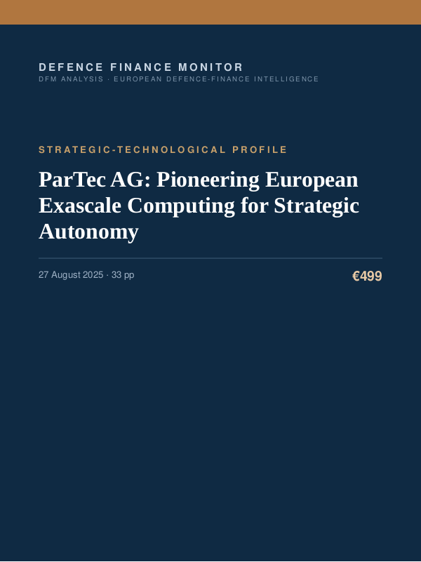 Cover of ParTec AG: Pioneering European Exascale Computing for Strategic Autonomy
