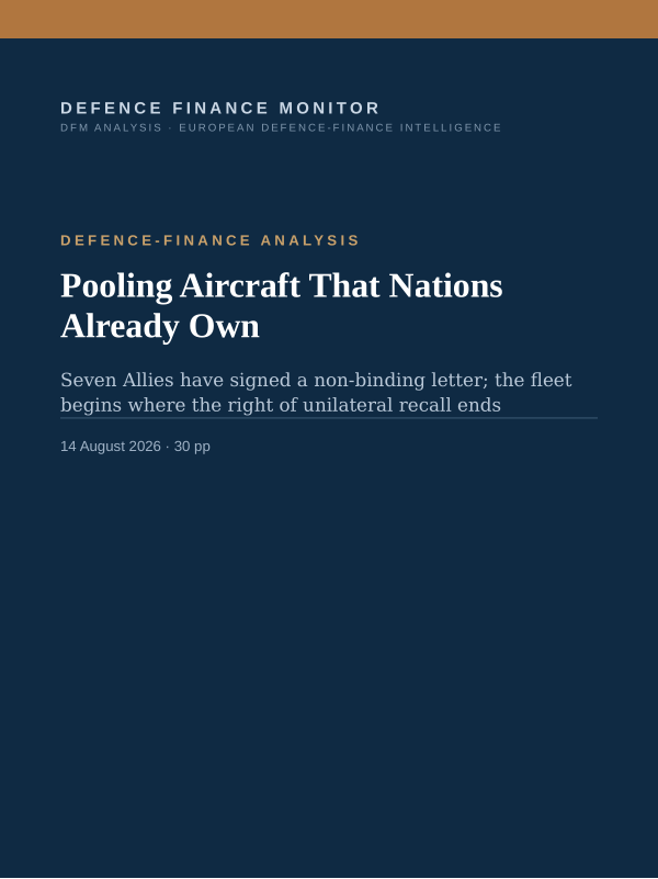 Cover of Pooling Aircraft That Nations Already Own