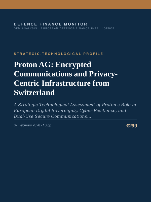 Cover of Proton AG: Encrypted Communications and Privacy-Centric Infrastructure from Switzerland