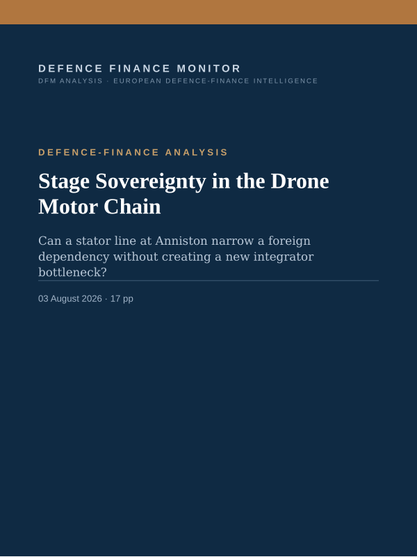 Cover of Stage Sovereignty in the Drone Motor Chain