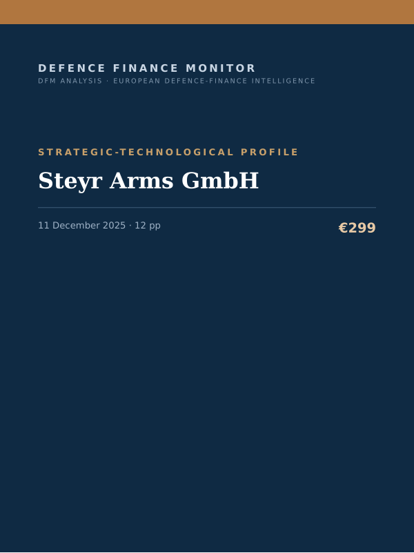 Cover of Steyr Arms GmbH