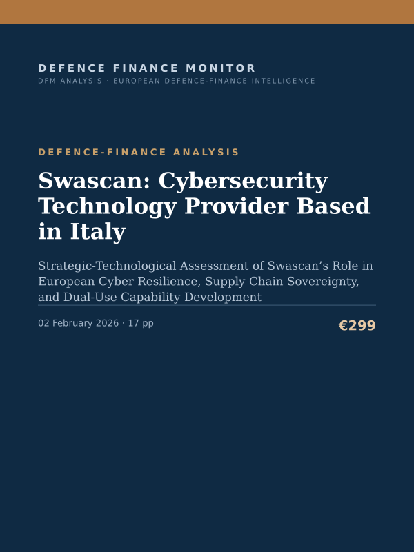 Cover of Swascan: Cybersecurity Technology Provider Based in Italy