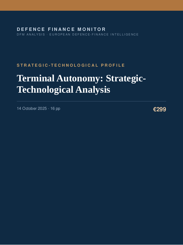 Cover of Terminal Autonomy: Strategic-Technological Analysis