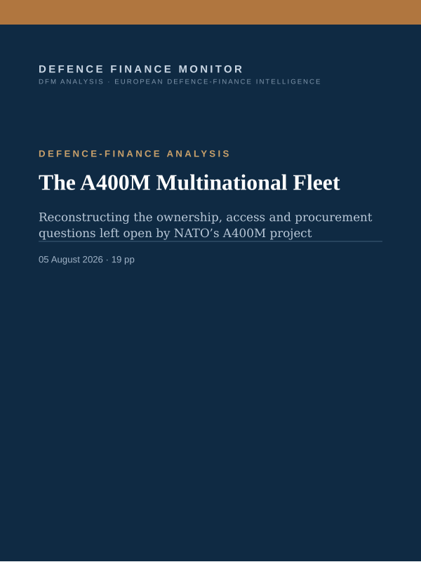 Cover of The A400M Multinational Fleet