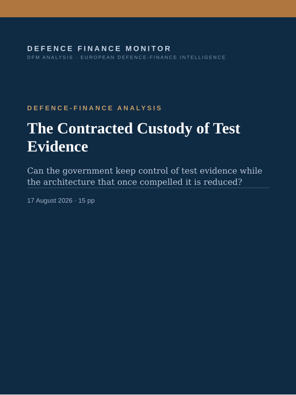 Cover of The Contracted Custody of Test Evidence