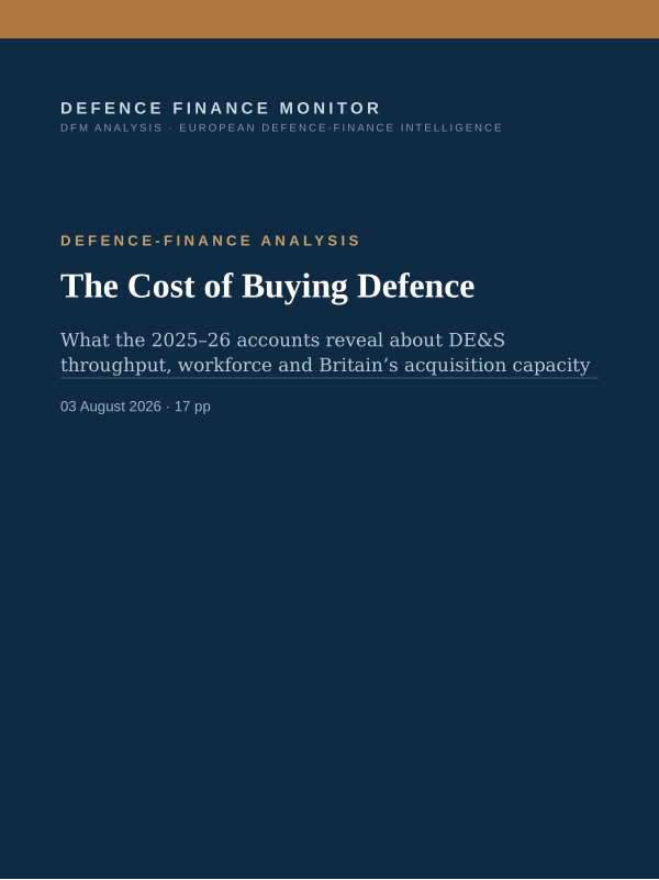 Cover of The Cost of Buying Defence