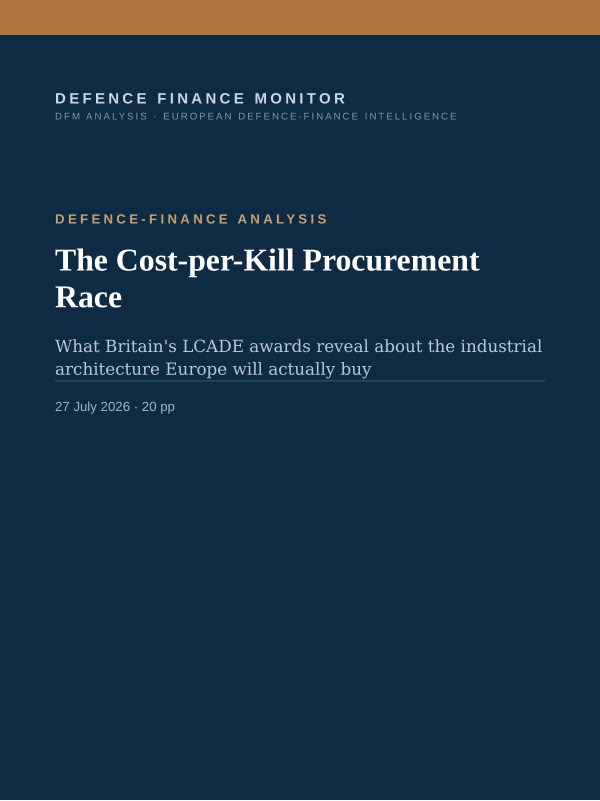 Cover of The Cost-per-Kill Procurement Race
