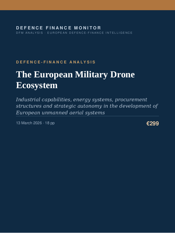Cover of The European Military Drone Ecosystem