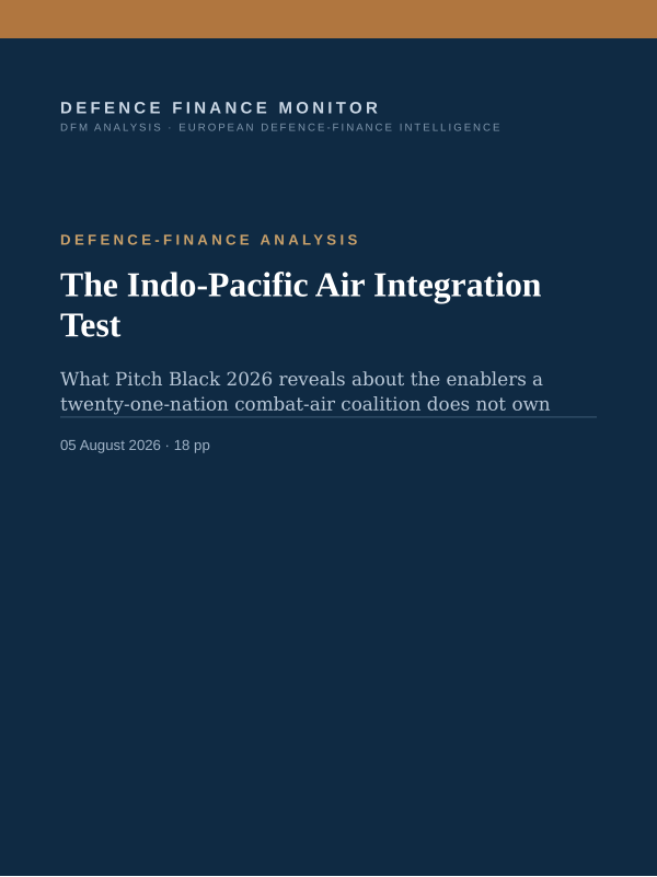 Cover of The Indo-Pacific Air Integration Test