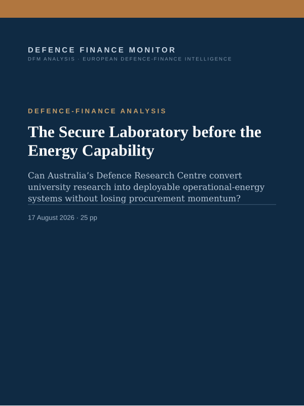 Cover of the report The Secure Laboratory before the Energy Capability