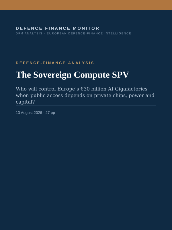 Cover of The Sovereign Compute SPV