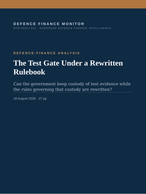 Cover of The Test Gate Under a Rewritten Rulebook