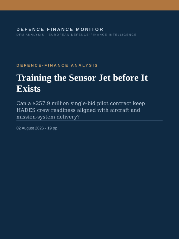 Cover of Training the Sensor Jet before It Exists