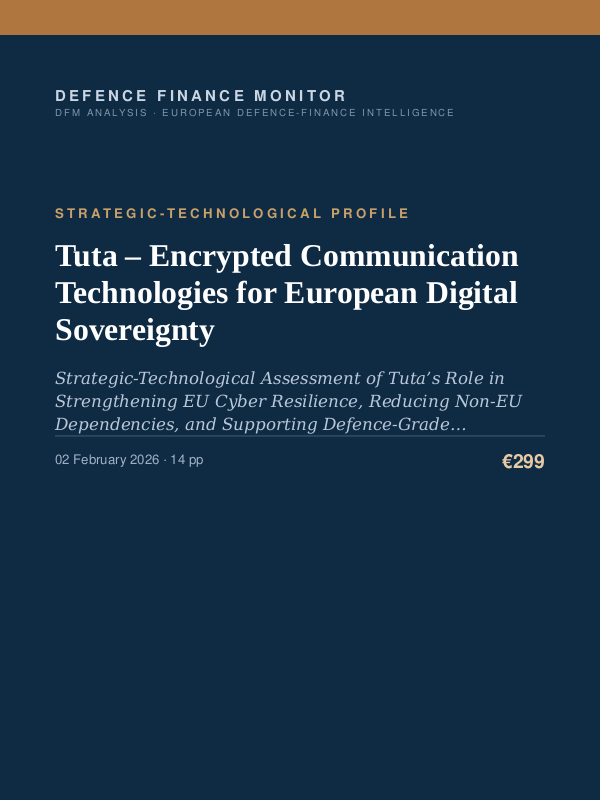 Cover of Tuta – Encrypted Communication Technologies for European Digital Sovereignty