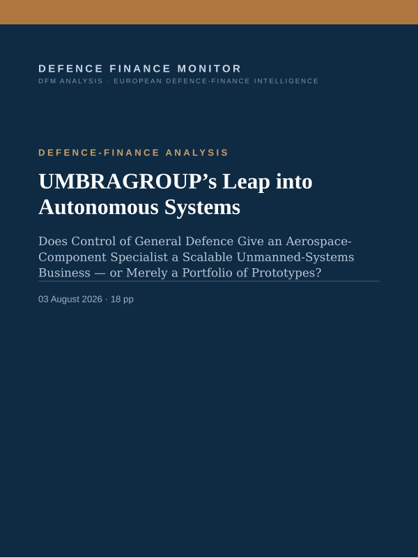 Cover of UMBRAGROUP’s Leap into Autonomous Systems