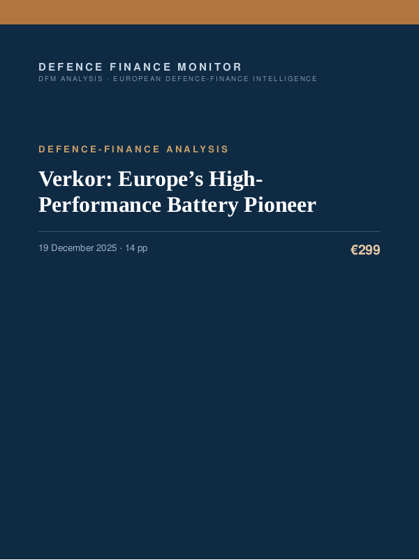 Cover of Verkor: Europe’s High-Performance Battery Pioneer