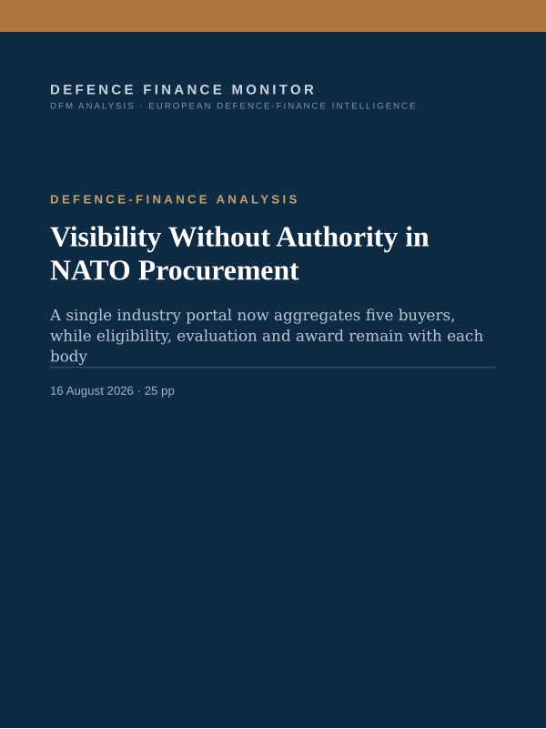 Cover of Visibility Without Authority in NATO Procurement