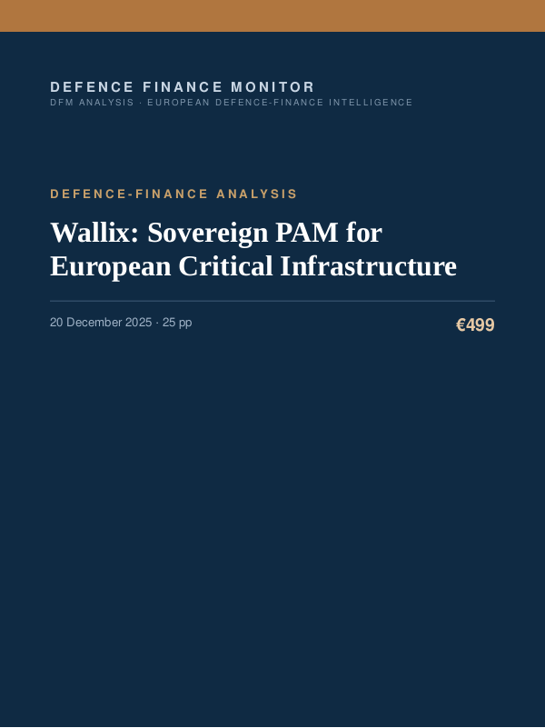 Cover of Wallix: Sovereign PAM for European Critical Infrastructure